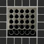 E4403 Black Chrome Grate